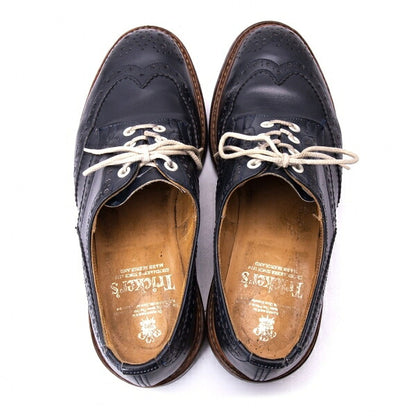Tricker's Barton Leather Shoes Navy Size 27cm