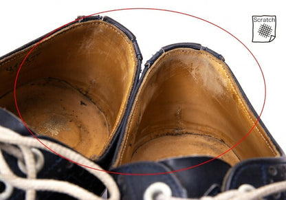 Tricker's Barton Leather Shoes Navy Size 27cm