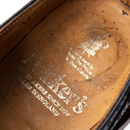 Tricker's Barton Leather Shoes Navy Size 27cm