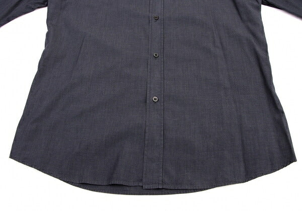 GUCCI Charcoal Cotton Long Sleeve Shirt Size 38