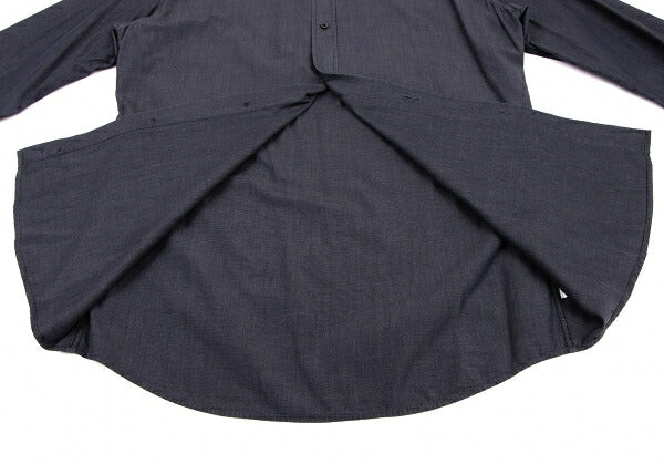 GUCCI Charcoal Cotton Long Sleeve Shirt Size 38