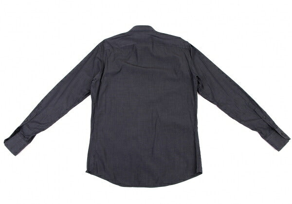 GUCCI Charcoal Cotton Long Sleeve Shirt Size 38