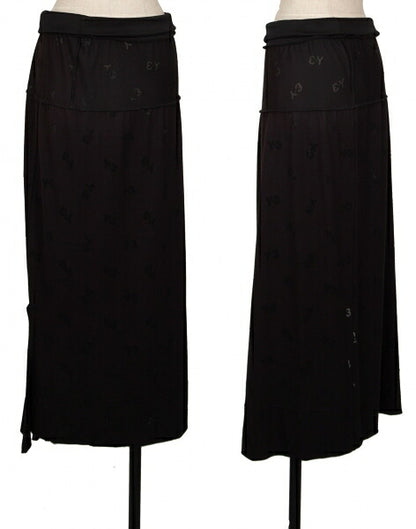 Y-3 Opal Logo Stretch Skirt Black Size S