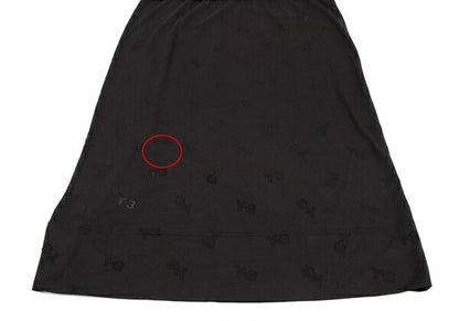 Y-3 Opal Logo Stretch Skirt Black Size S