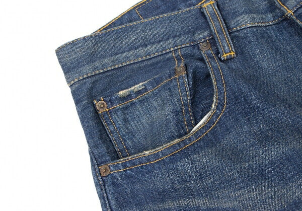 JUNYA WATANABE MAN CDG x Levi's 505 Check Denim Blue Size S