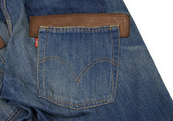 JUNYA WATANABE MAN CDG x Levi's 505 Check Denim Blue Size S