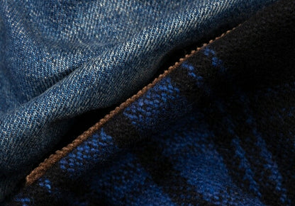 JUNYA WATANABE MAN CDG x Levi's 505 Check Denim Blue Size S