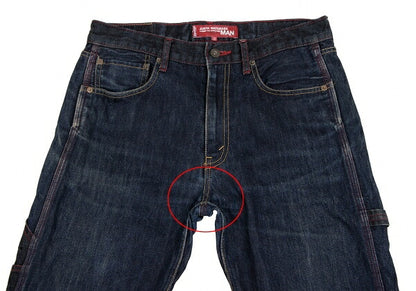 Levi's x JW MAN Reconstructed Denim Shorts Indigo Size SS