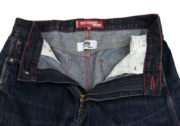 Levi's x JW MAN Reconstructed Denim Shorts Indigo Size SS