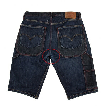 Levi's x JW MAN Reconstructed Denim Shorts Indigo Size SS