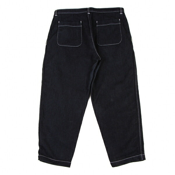 COMME des GARCONS Cotton Stitch 2-Pleat Pants Navy Size M