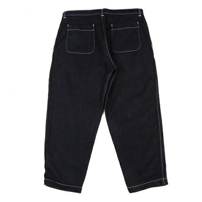 COMME des GARCONS Cotton Stitch 2-Pleat Pants Navy Size M