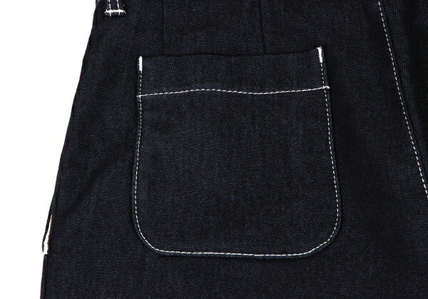 COMME des GARCONS Cotton Stitch 2-Pleat Pants Navy Size M