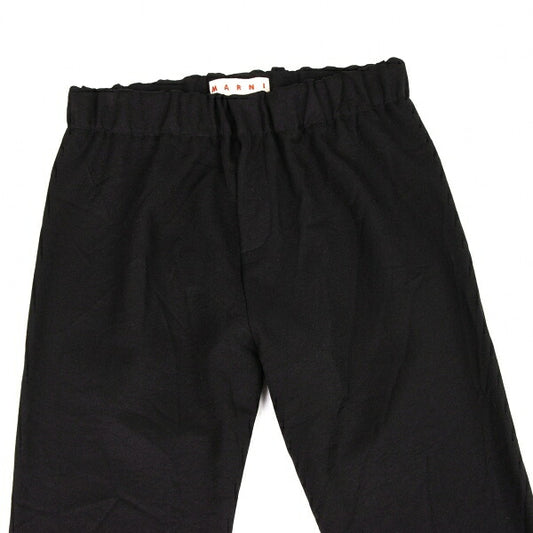 MARNI Poly Tapered Pants Black Size 42