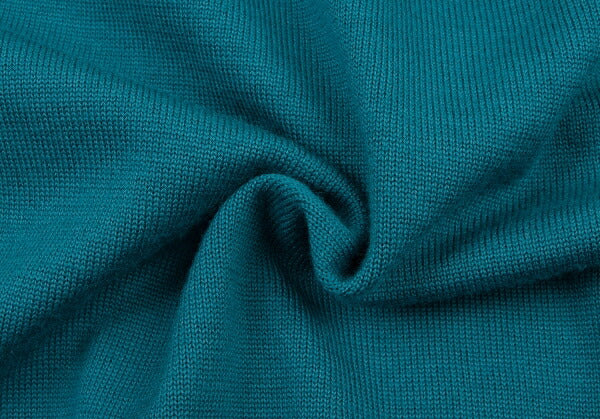 Yves Saint Laurent Wool Knit Polo Turquoise Size M