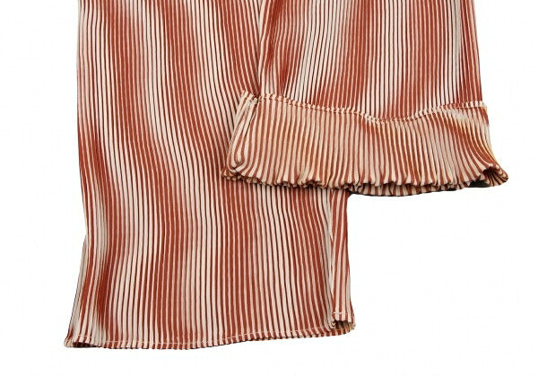 ISSEY MIYAKE Blurred Graphic Print Pants Brown Size M