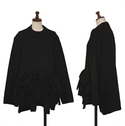 COMME des GARCONS 23AW Applique Sweater Black Size XS