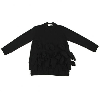 COMME des GARCONS 23AW Applique Sweater Black Size XS