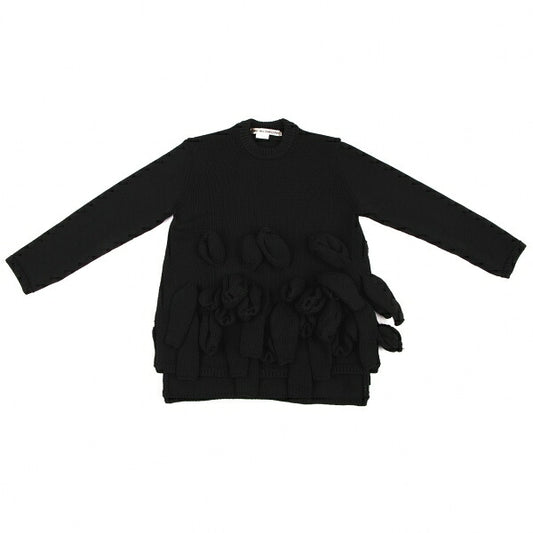 COMME des GARCONS 23AW Applique Sweater Black Size XS
