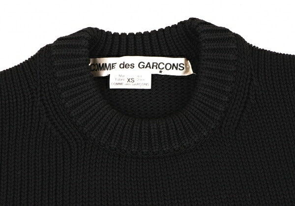 COMME des GARCONS 23AW Applique Sweater Black Size XS