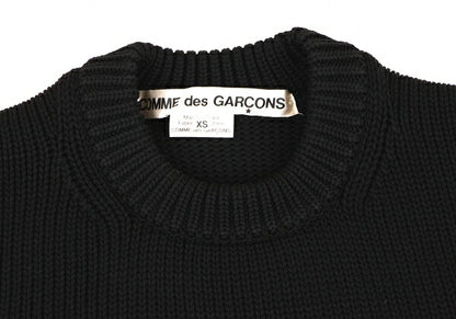 COMME des GARCONS 23AW Applique Sweater Black Size XS