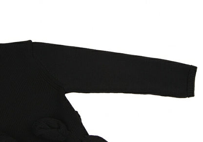 COMME des GARCONS 23AW Applique Sweater Black Size XS