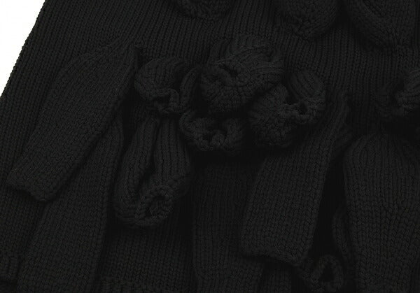 COMME des GARCONS 23AW Applique Sweater Black Size XS