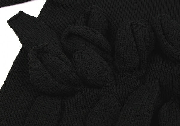 COMME des GARCONS 23AW Applique Sweater Black Size XS