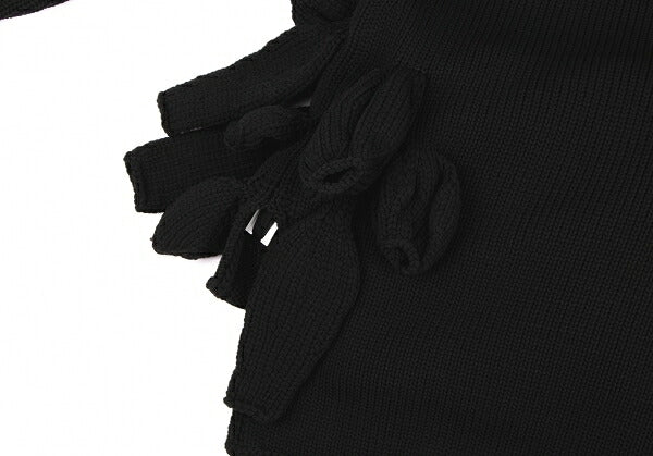 COMME des GARCONS 23AW Applique Sweater Black Size XS