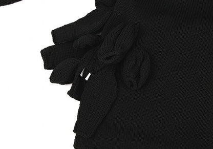 COMME des GARCONS 23AW Applique Sweater Black Size XS