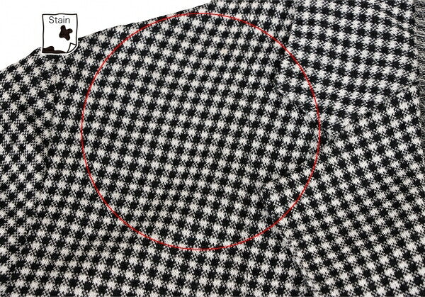 COMME des GARCONS Cotton Knit Jacket White/Black Size M
