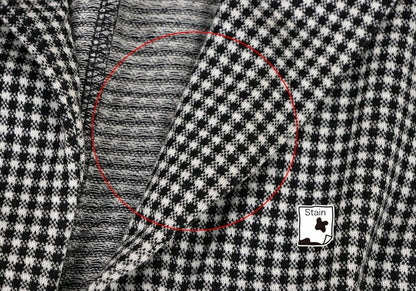 COMME des GARCONS Cotton Knit Jacket White/Black Size M