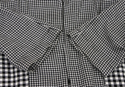 COMME des GARCONS Cotton Knit Jacket White/Black Size M