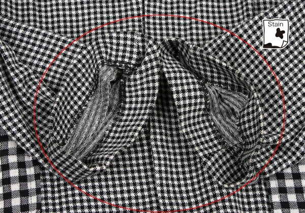 COMME des GARCONS Cotton Knit Jacket White/Black Size M