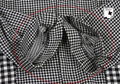 COMME des GARCONS Cotton Knit Jacket White/Black Size M