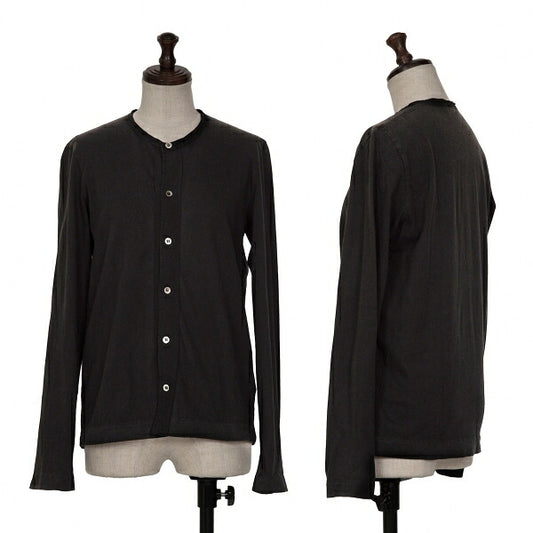 COMME des GARCONS Garment Dyed Taping Cardigan Black Size M