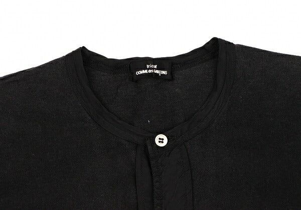 COMME des GARCONS Garment Dyed Taping Cardigan Black Size M