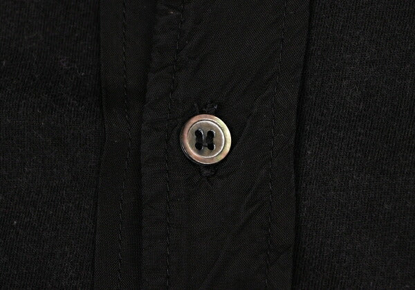 COMME des GARCONS Garment Dyed Taping Cardigan Black Size M