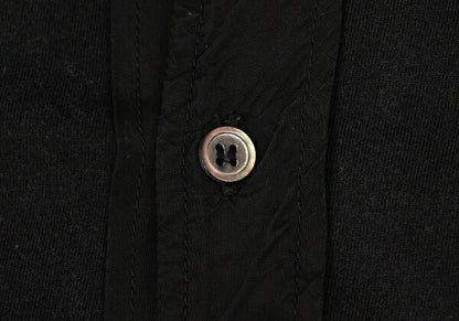COMME des GARCONS Garment Dyed Taping Cardigan Black Size M