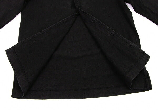 COMME des GARCONS Garment Dyed Taping Cardigan Black Size M
