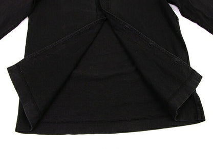 COMME des GARCONS Garment Dyed Taping Cardigan Black Size M