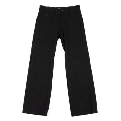 COMME des GARCONS Wool Felt Pocket Design Pants Black Size S