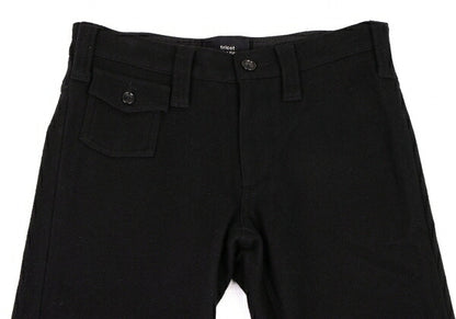 COMME des GARCONS Wool Felt Pocket Design Pants Black Size S