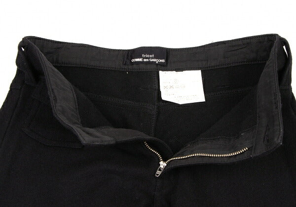COMME des GARCONS Wool Felt Pocket Design Pants Black Size S