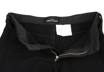 COMME des GARCONS Wool Felt Pocket Design Pants Black Size S