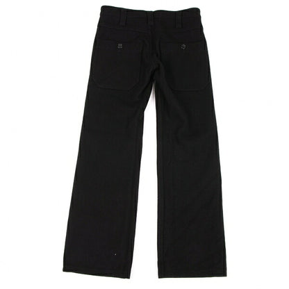 COMME des GARCONS Wool Felt Pocket Design Pants Black Size S