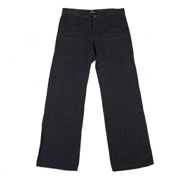 COMME des GARCONS Wool Cotton Pocket Pants Charcoal Size M