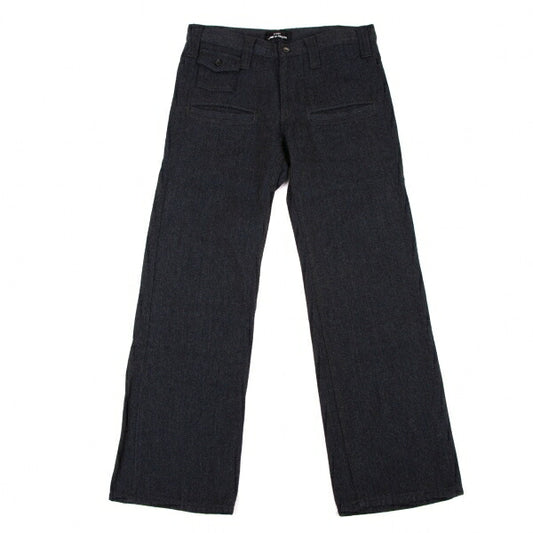 COMME des GARCONS Wool Cotton Pocket Pants Charcoal Size M