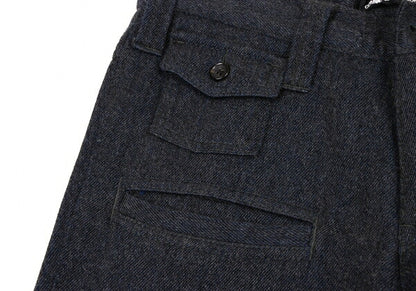 COMME des GARCONS Wool Cotton Pocket Pants Charcoal Size M