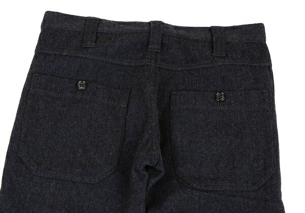 COMME des GARCONS Wool Cotton Pocket Pants Charcoal Size M